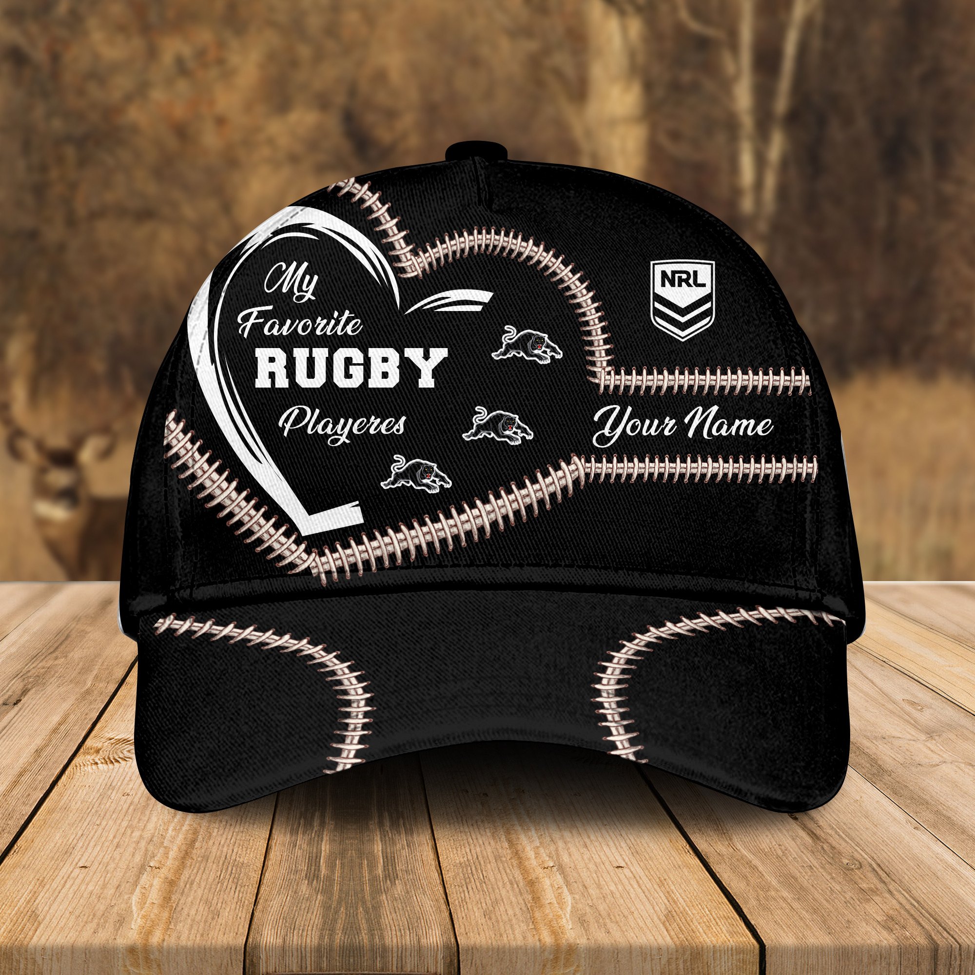 Adeenyc Penrith Panthers NRL Personalized Classic Cap Best Gift For Fans