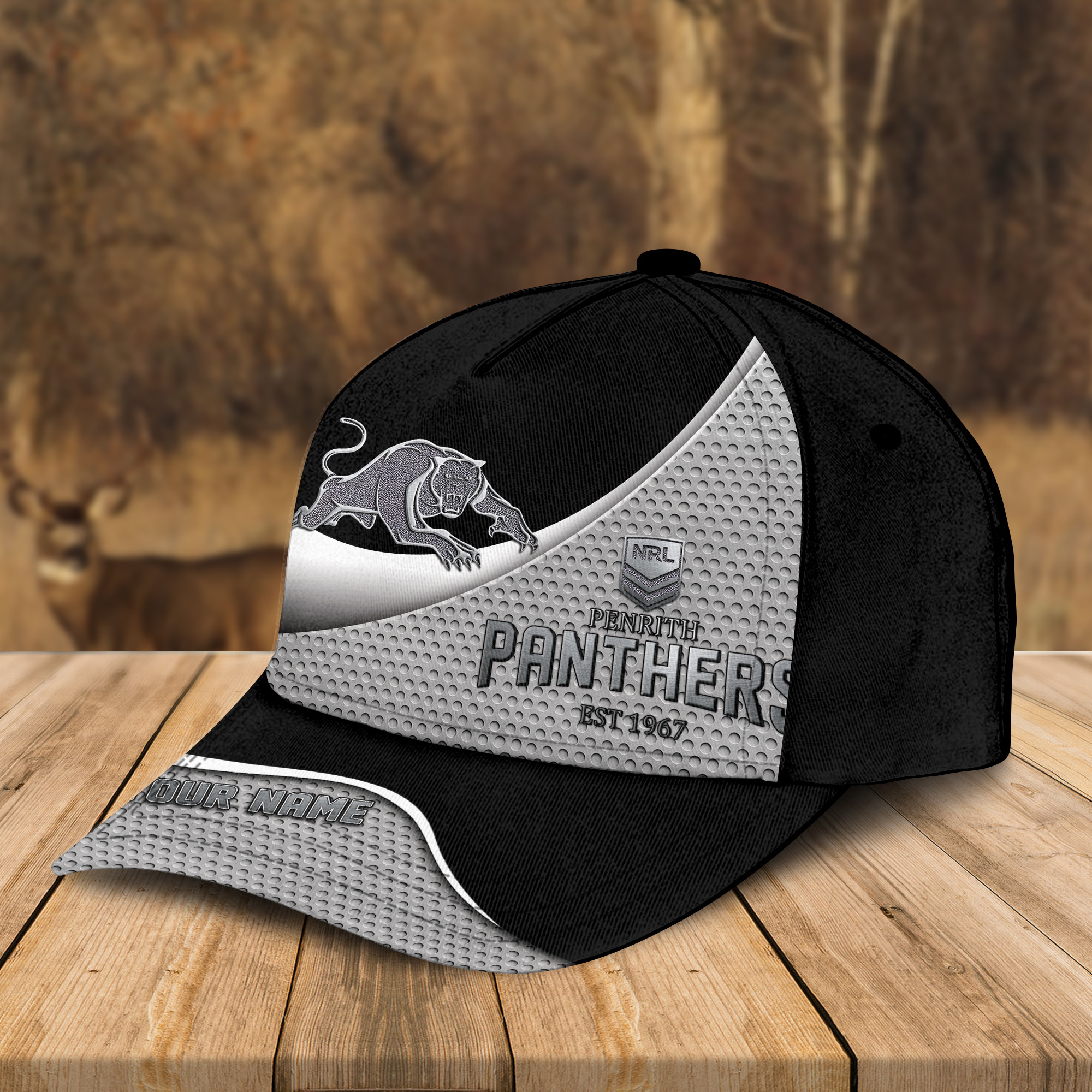 Adeenyc Penrith Panthers NRL Personalized Classic Cap Best Gift For Fans