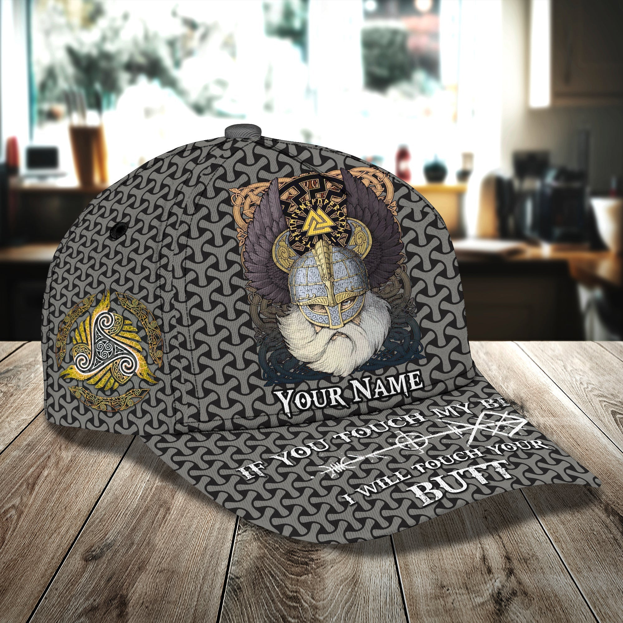 Adeenyc Personalized Beard And Butt Cap - Custom Classic Cap Baseball Cap Hat Hats Gifts for men & women Adeenyc.com