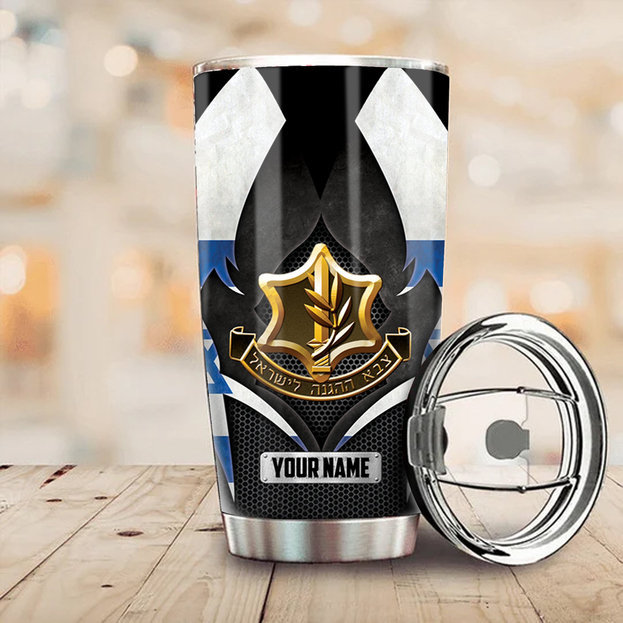 Adeenyc Personalized IDF Hat I Stand With Israel Hat Gifts For Israel Supporters Trucker Hats Custom Hats Gifts For Men & Women