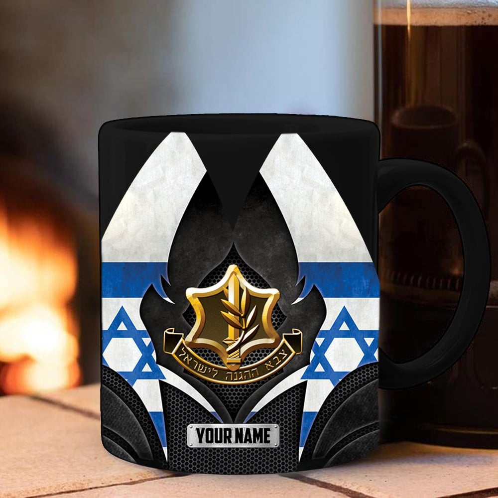 Adeenyc Personalized IDF Hat I Stand With Israel Hat Gifts For Israel Supporters Trucker Hats Custom Hats Gifts For Men & Women
