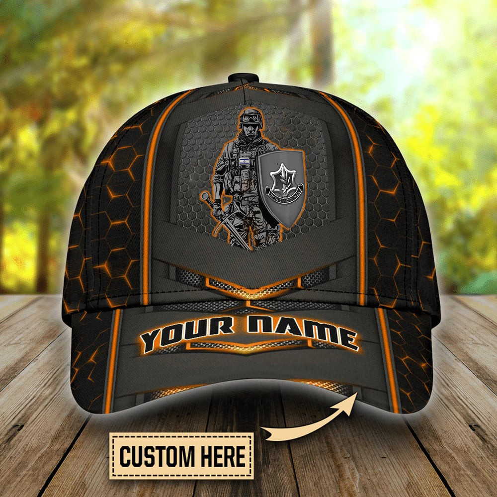 Adeenyc Personalized Israeli Army Hat IDF Hat Israel Defense Forces Cap I Stand With Israel Merchandise Trucker Hats Custom Hats Gifts For Men & Women