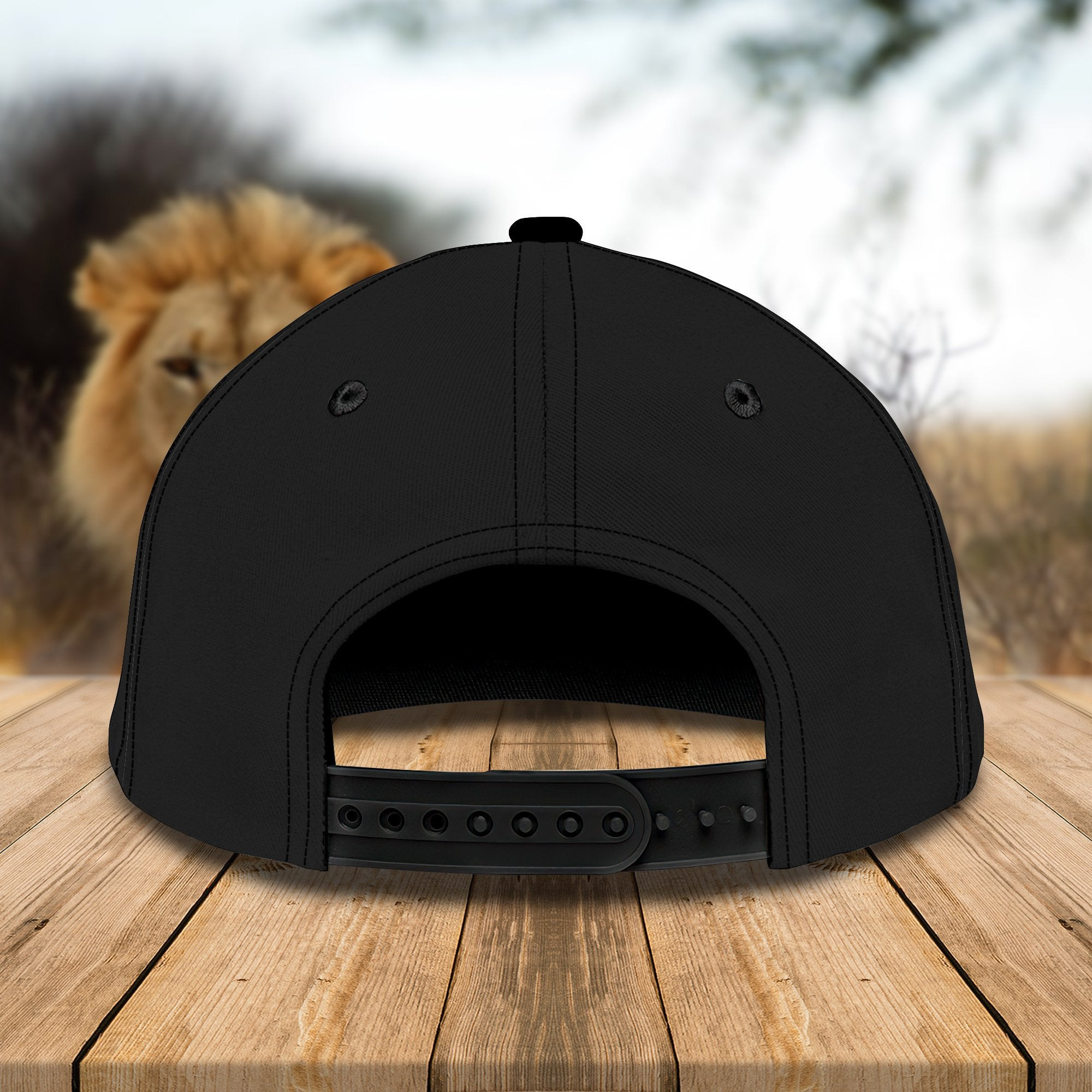 Adeenyc Personalized Lion All Over Print Classic Cap Trucker Hats Custom Hats Gifts For Men & Women