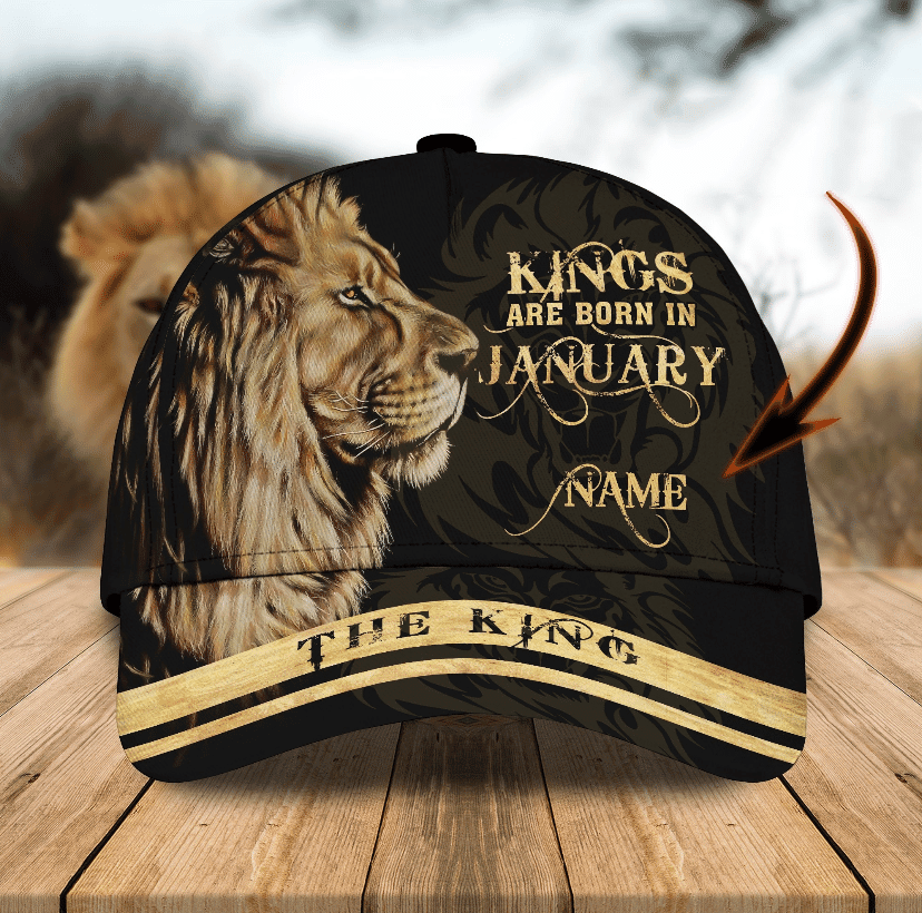 Adeenyc Personalized Lion All Over Print Classic Cap Trucker Hats Custom Hats Gifts For Men & Women