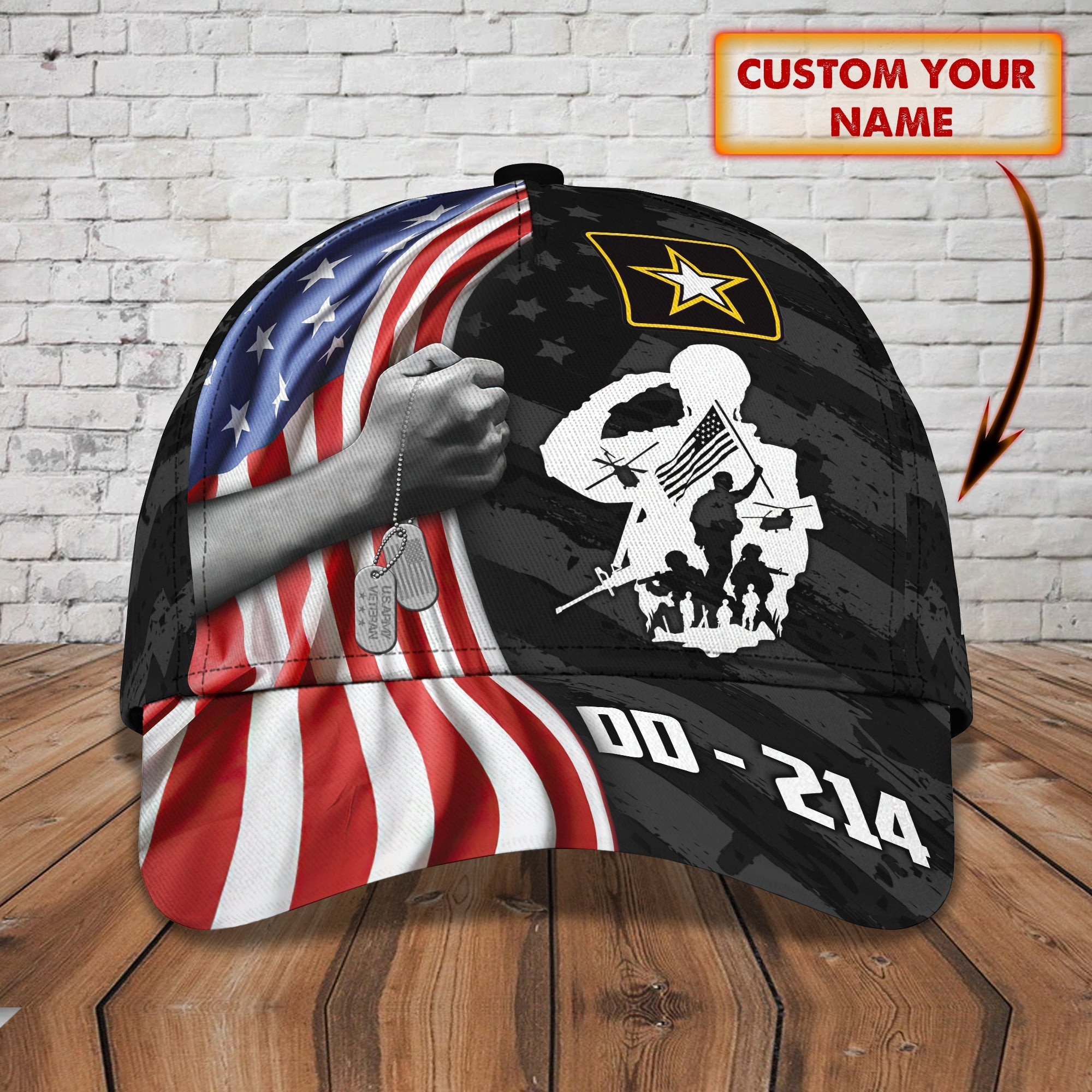 Adeenyc Personalized Veteran Cap - Custom Classic Design For Gifts Or Personal Use Hats Gifts for men & women Adeenyc.com