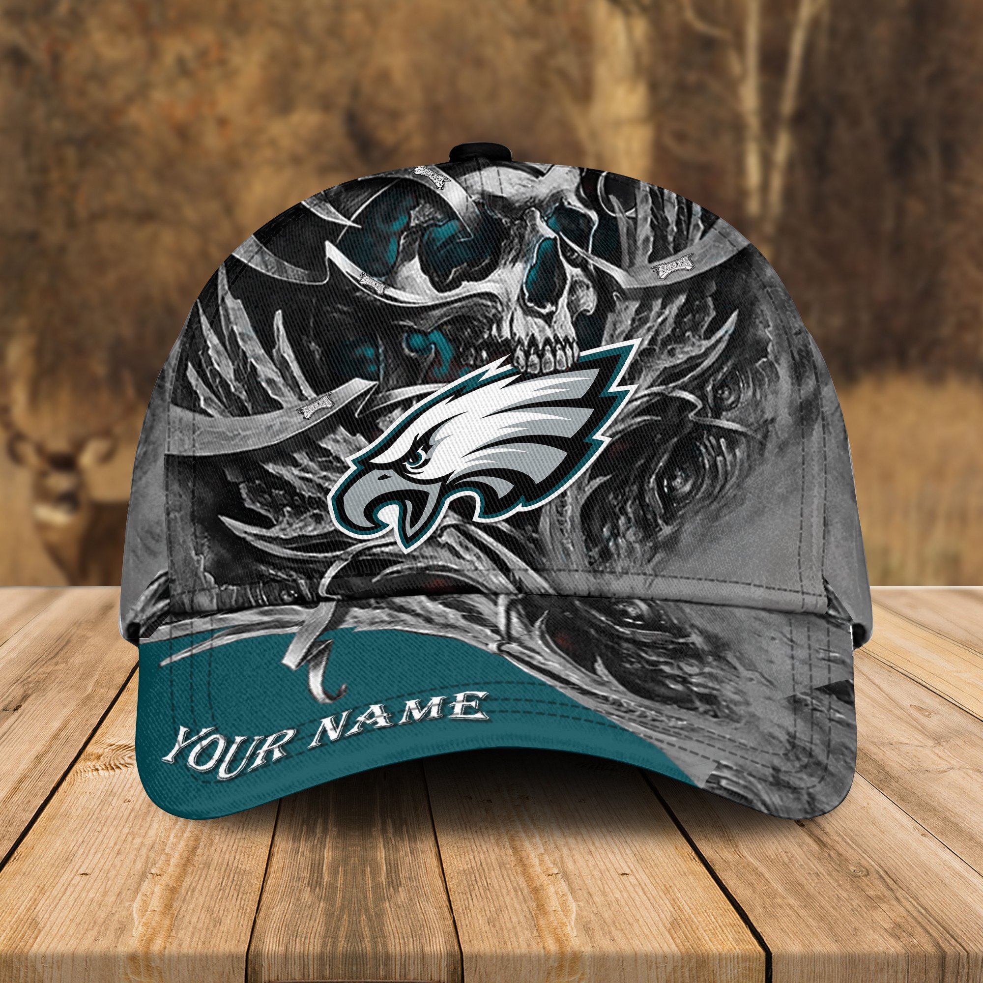 Adeenyc Philadelphia Eagles NFL 3D Classic Cap Personalized Gift For Fans