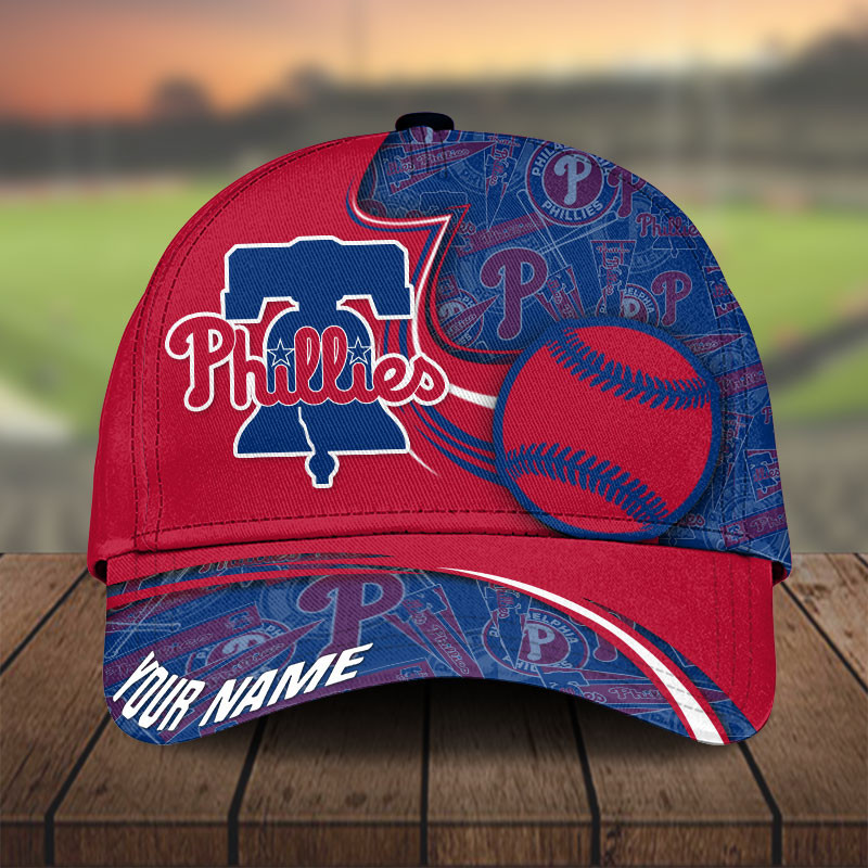 Adeenyc Philadelphia Phillies Personalized Hats Baseball Caps Classic Caps for men, women