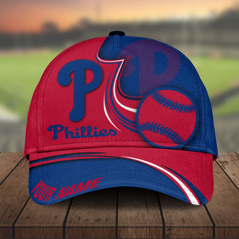 Adeenyc Philadelphia Phillies Personalized Hats Baseball Caps Classic Caps for men, women