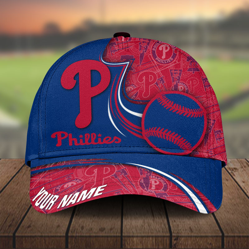 Adeenyc Philadelphia Phillies Personalized Hats Baseball Caps Classic Caps for men, women