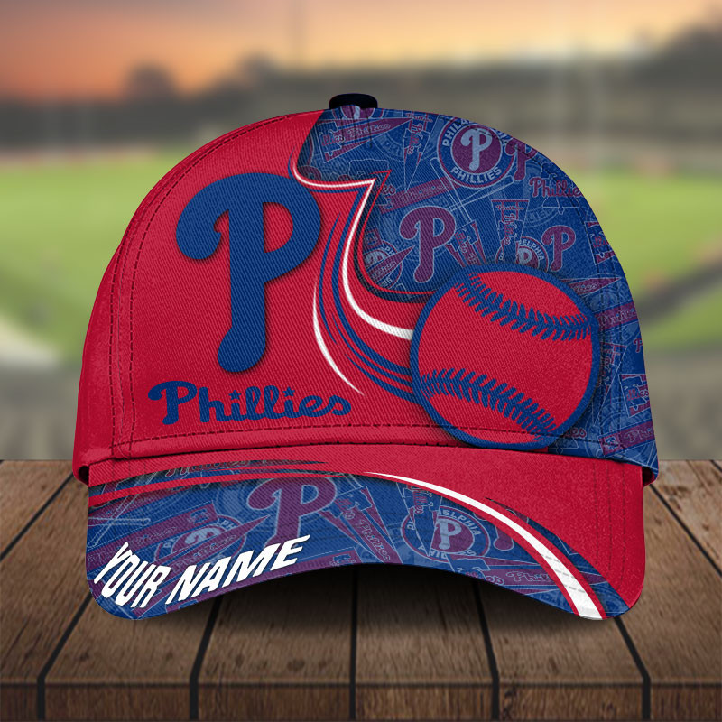 Adeenyc Philadelphia Phillies Personalized Hats Baseball Caps Classic Caps for men, women