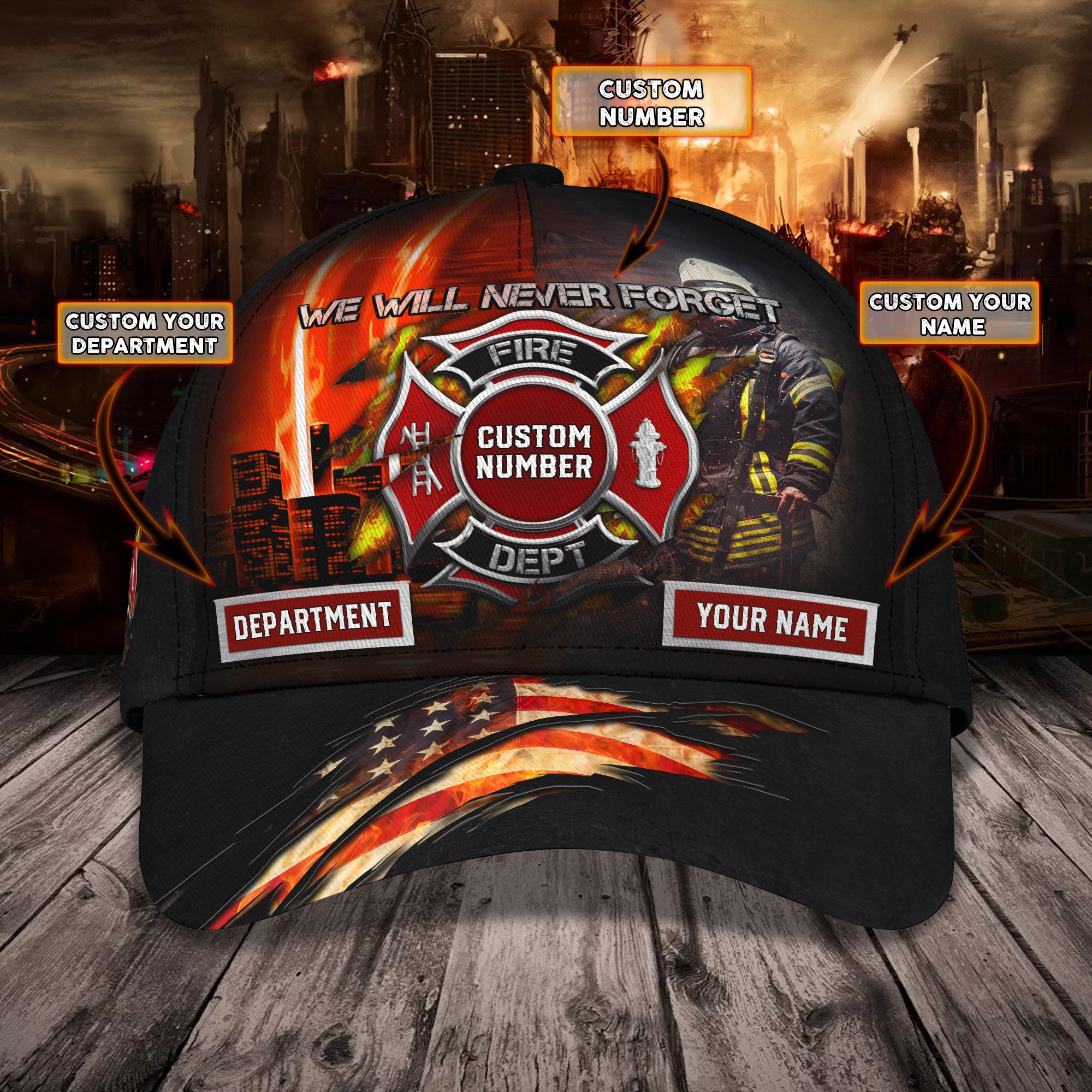 Adeenyc Photograher - Personalized Name Cap Classic Hat Trucker Hats Custom Hats Gifts For Men & Women