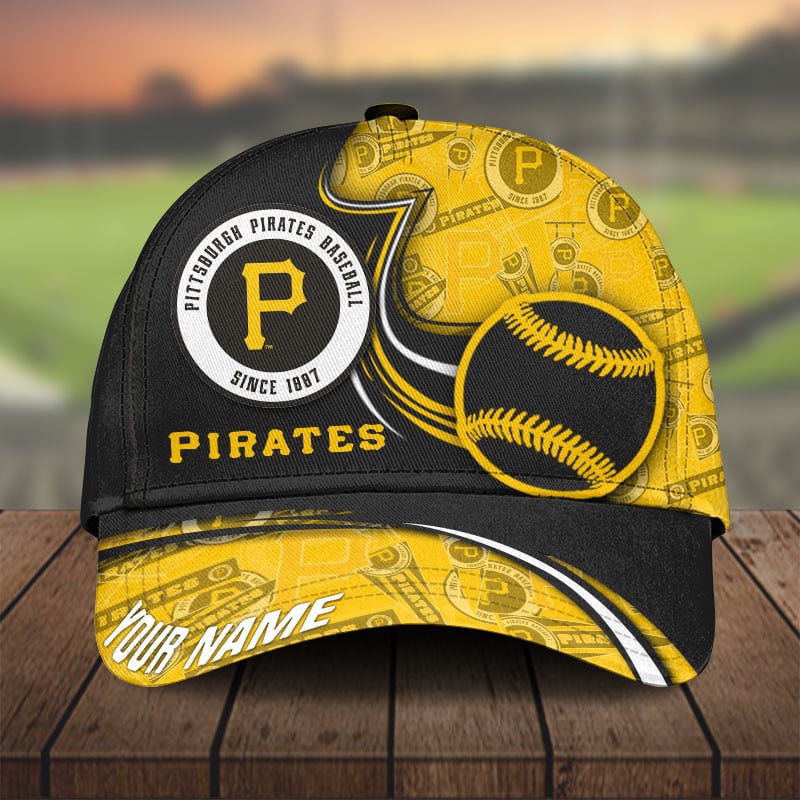 Adeenyc Pittsburgh Pirates Personalized Hats Baseball Caps Classic Caps for men, women