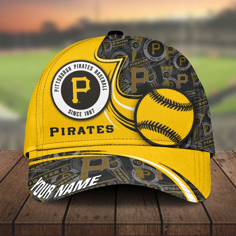 Adeenyc Pittsburgh Pirates Personalized Hats Baseball Caps Classic Caps for men, women