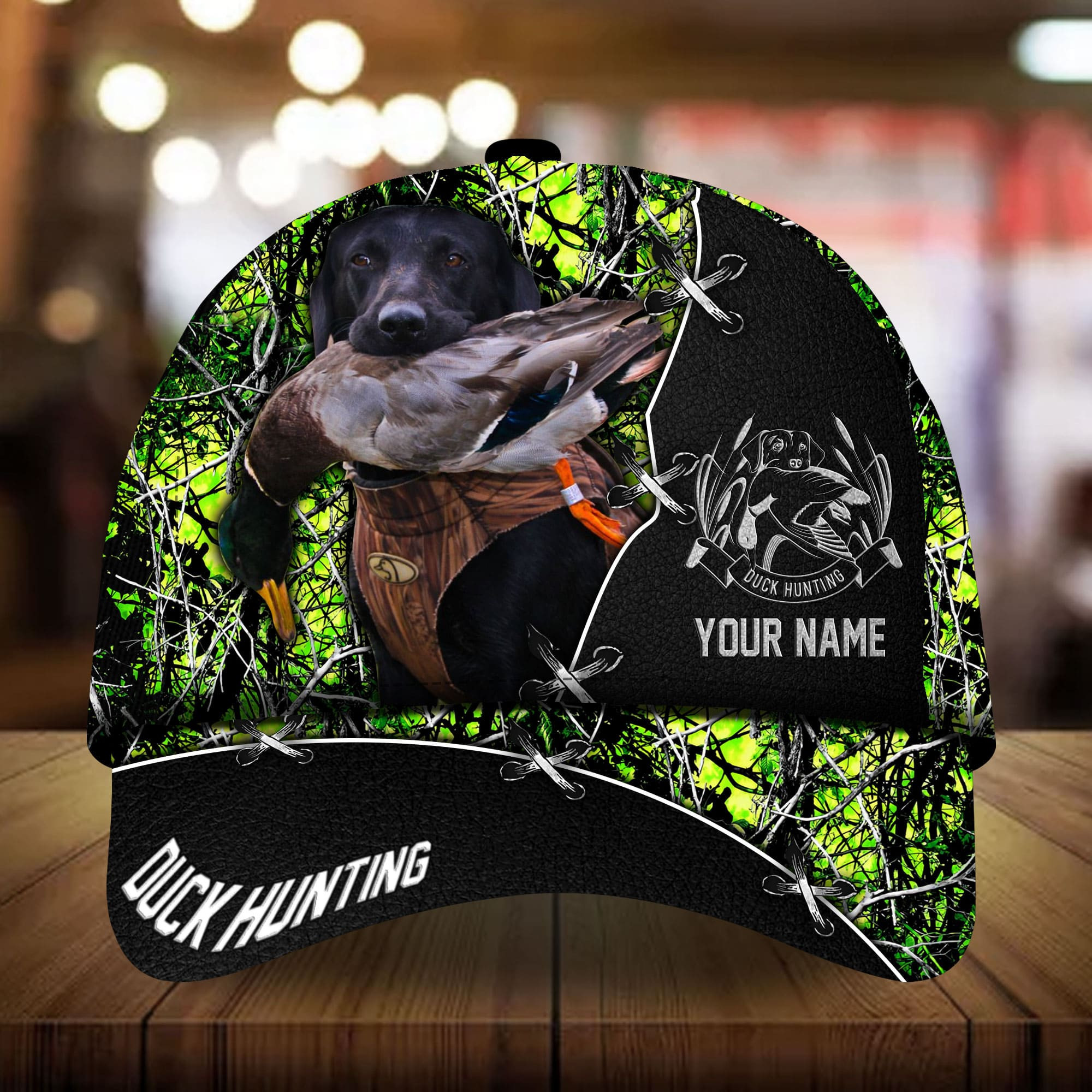 Adeenyc - Premium Unique Duck Hunting Hats 3D Multicolor Personalized Name Custom Name Trucker Hats Custom Hats Gifts For Men & Women