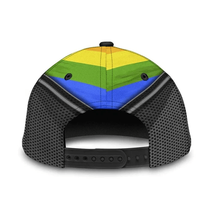 Adeenyc Pride Baseball Cap For Him, Equality Pride Love Is Love Lgbt Printing Baseball Cap Hat, Gaymer Gifts Trucker Hats Custom Hats Gifts For Men & Women