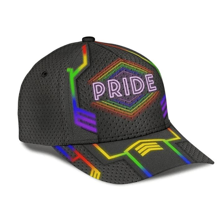 Adeenyc Pride Baseball Cap, Stop Hate Only Love Pride Lgbt 3D Printing Baseball Cap Hat, Best Pride Gift Trucker Hats Custom Hats Gifts For Men & Women