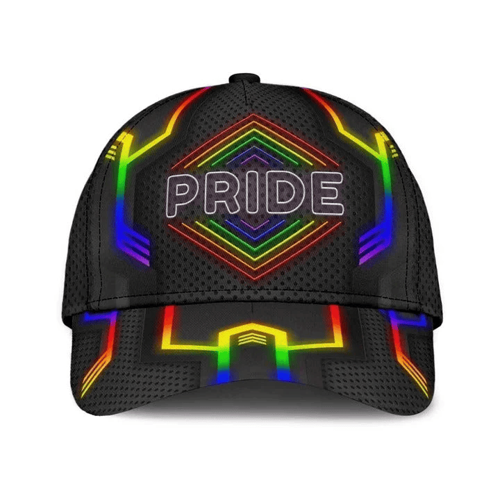 Adeenyc Pride Rainbow Color Baseball Cap For Lgbt, Pride Cap, Lgbt Accessories, Transgender Cap Hat Trucker Hats Custom Hats Gifts For Men & Women