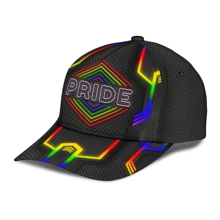 Adeenyc Pride Rainbow Color Baseball Cap For Lgbt, Pride Cap, Lgbt Accessories, Transgender Cap Hat Trucker Hats Custom Hats Gifts For Men & Women
