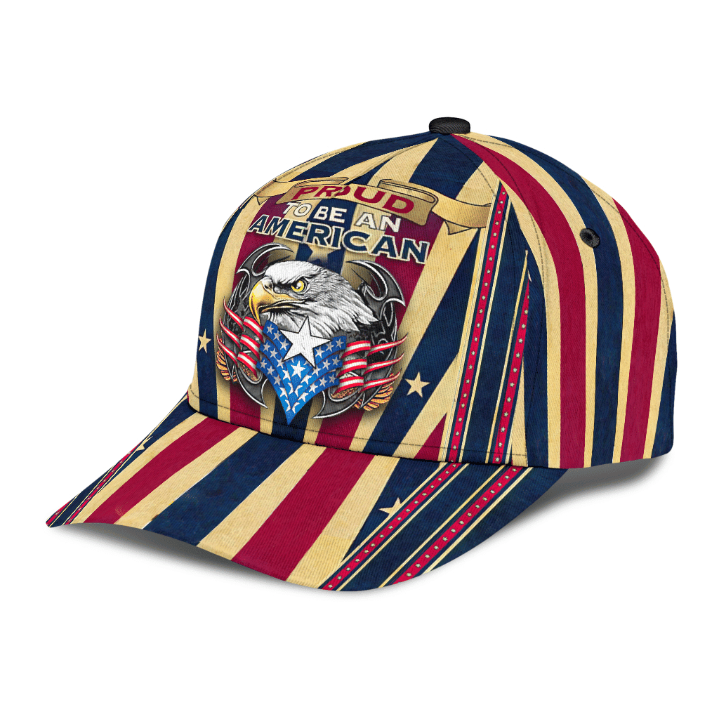Adeenyc Pround To Be An American Eagle Classic Cap Trucker Hats Custom Hats Gifts For Men & Women