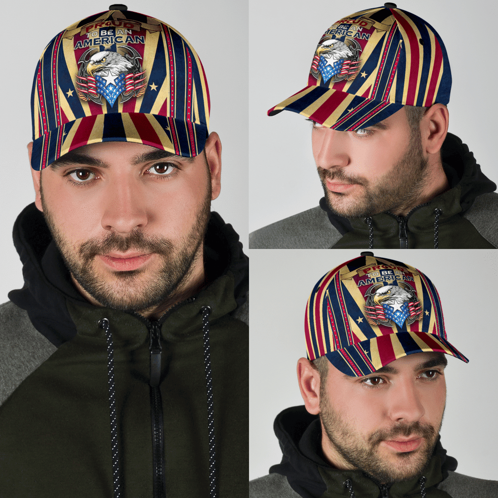 Adeenyc Pround To Be An American Eagle Classic Cap Trucker Hats Custom Hats Gifts For Men & Women