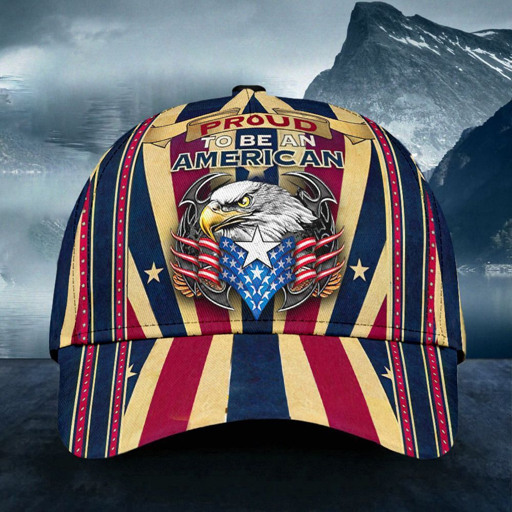 Adeenyc Pround To Be An American Eagle Classic Cap Trucker Hats Custom Hats Gifts For Men & Women