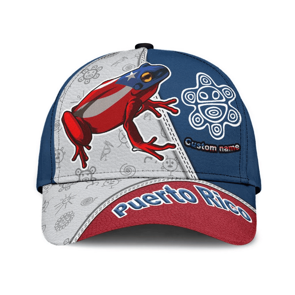 Adeenyc Puerto Rico Cap, Custom Name Puerto Rican Hat For Adults Trucker Hats Custom Hats Gifts For Men & Women