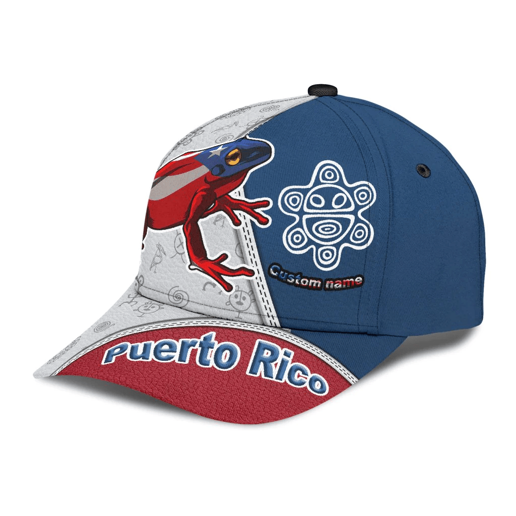Adeenyc Puerto Rico Cap, Custom Name Puerto Rican Hat For Adults Trucker Hats Custom Hats Gifts For Men & Women