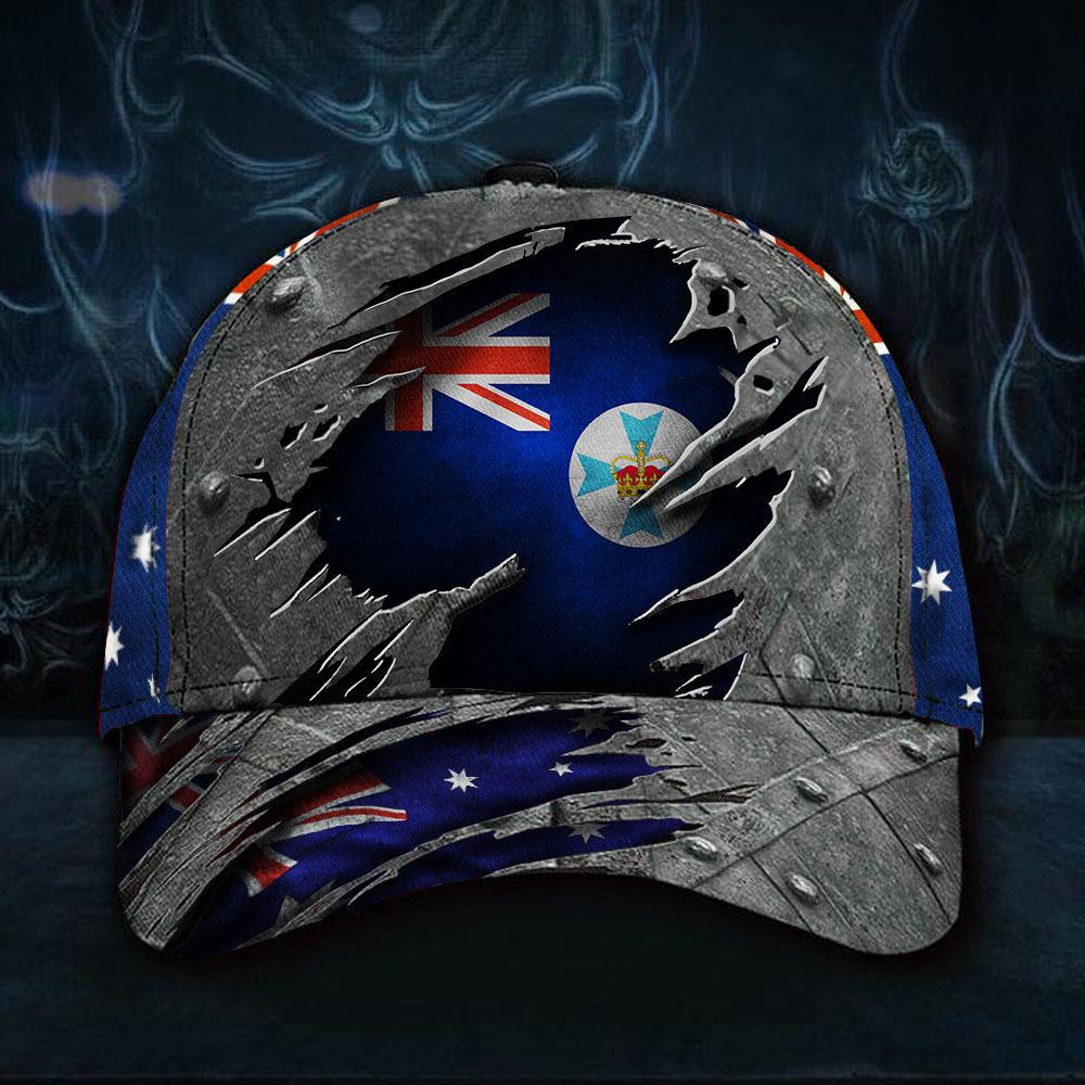 Adeenyc Queensland State 3D Hat Aus Hat Vintage Cap Australian Hat Fathers Day Gift Ideas For Dad Classic Cap Trucker Hats Custom Hats Gifts For Men & Women