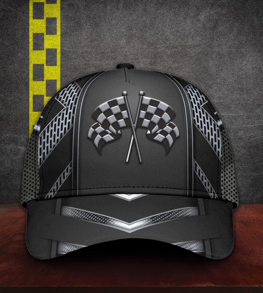 Adeenyc Racing All Over Print Classic Cap Trucker Hats Custom Hats Gifts For Men & Women