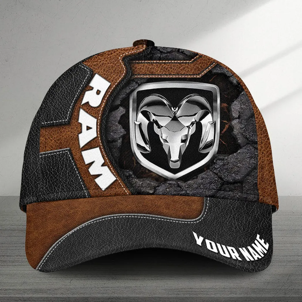 Adeenyc Ram truck Cap for Car Lovers, Customized Name Hat 3d Baseball Cap Classic Hat 