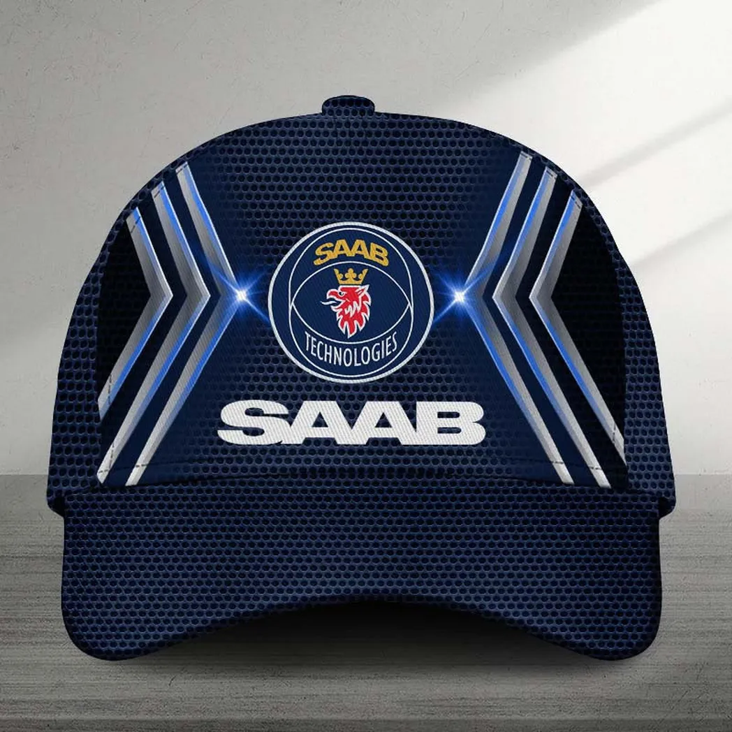 Adeenyc Saab Automobile 3D Baseball Cap Classic Hat 