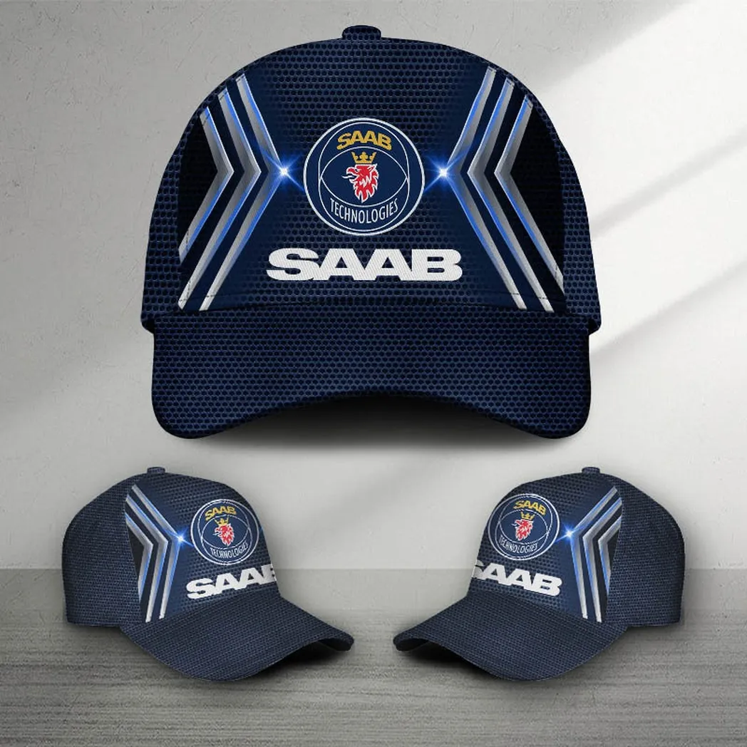 Adeenyc Saab Automobile 3D Baseball Cap Classic Hat