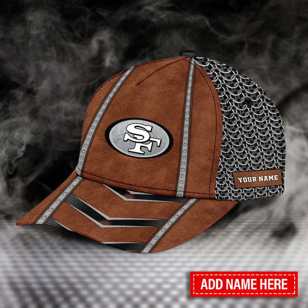 Adeenyc San Francisco 49ers NFL Personalized Hats Baseball Caps Classic Caps for men, women