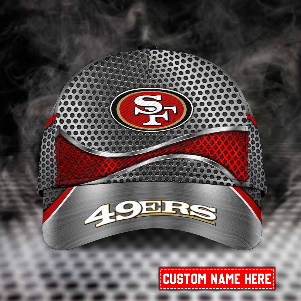 Adeenyc San Francisco 49ers NFL Personalized Hats Baseball Caps Classic Caps for men, women