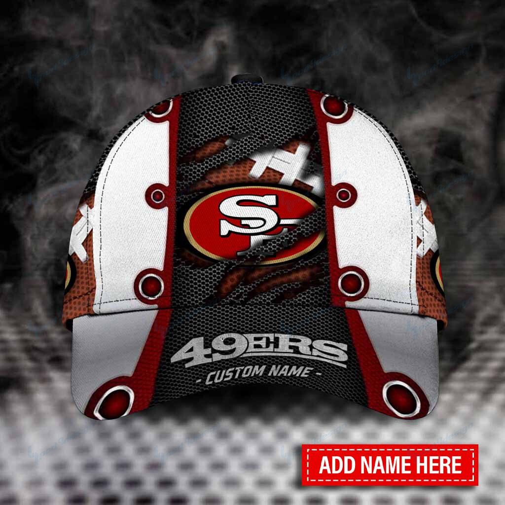 Adeenyc San Francisco 49ers NFL Personalized Hats Baseball Caps Classic Caps for men, women