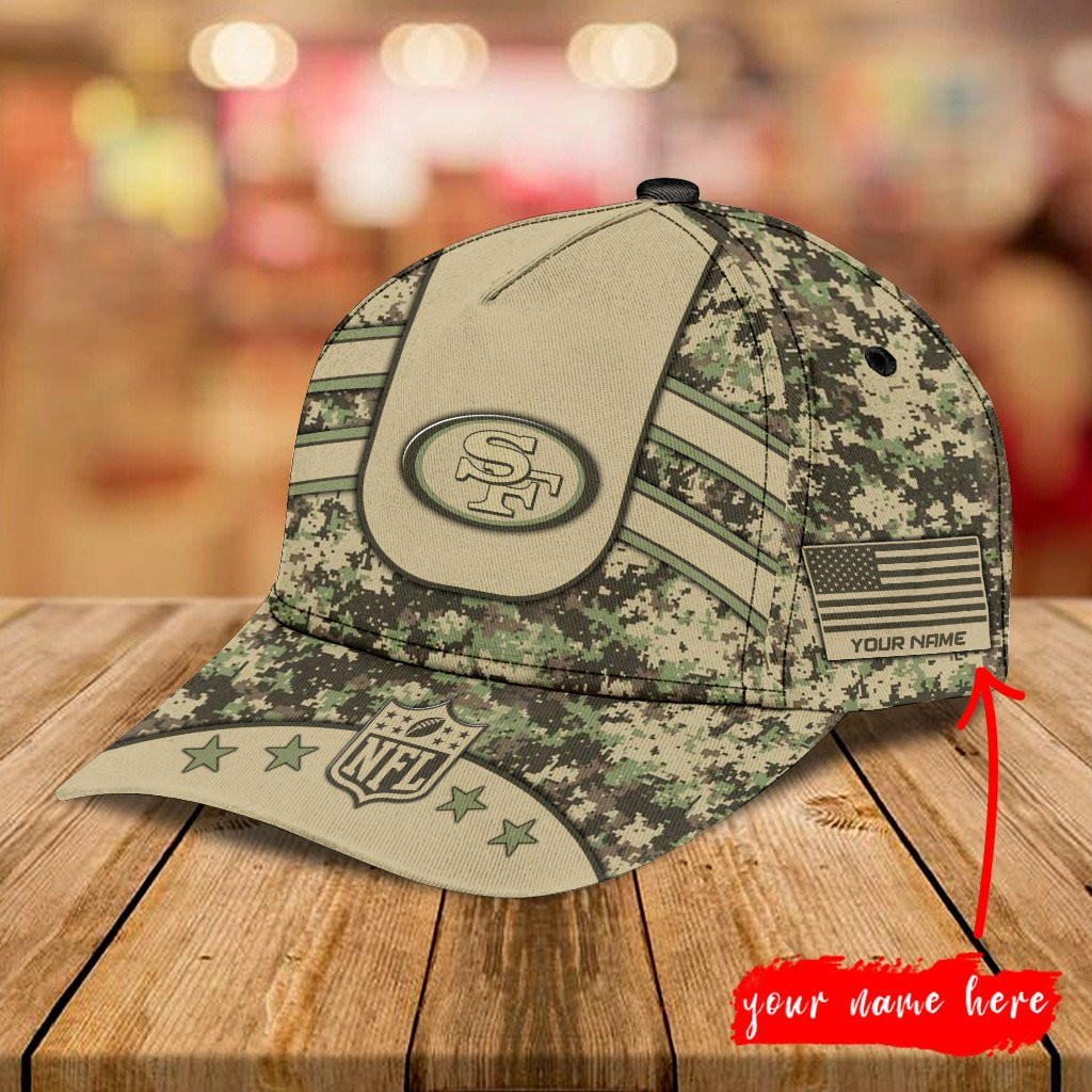 Adeenyc San Francisco 49ers NFL Personalized Hats Baseball Caps Classic Caps for men, women