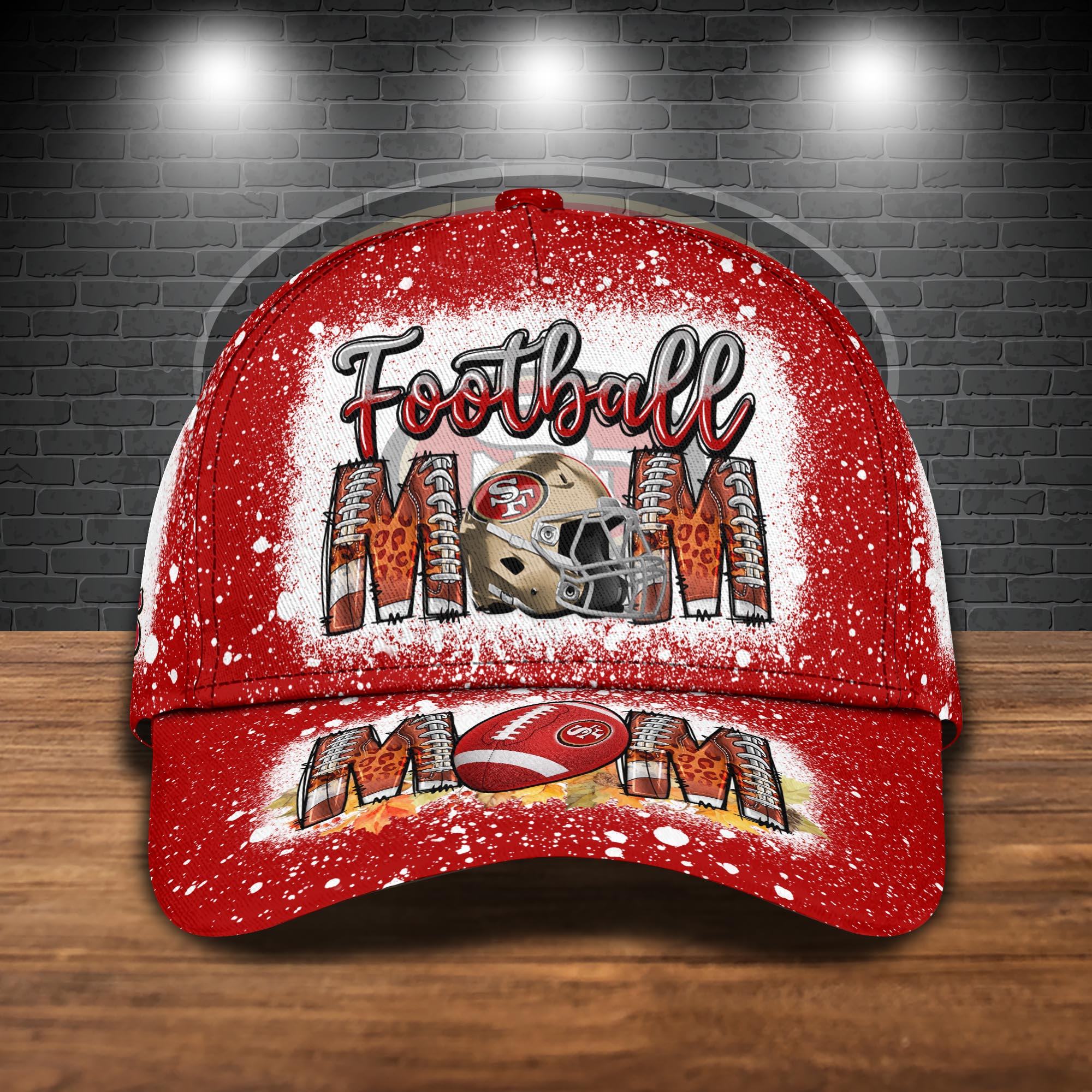 Adeenyc San Francisco 49ers NFL Personalized Hats Baseball Caps Classic Caps for men, women