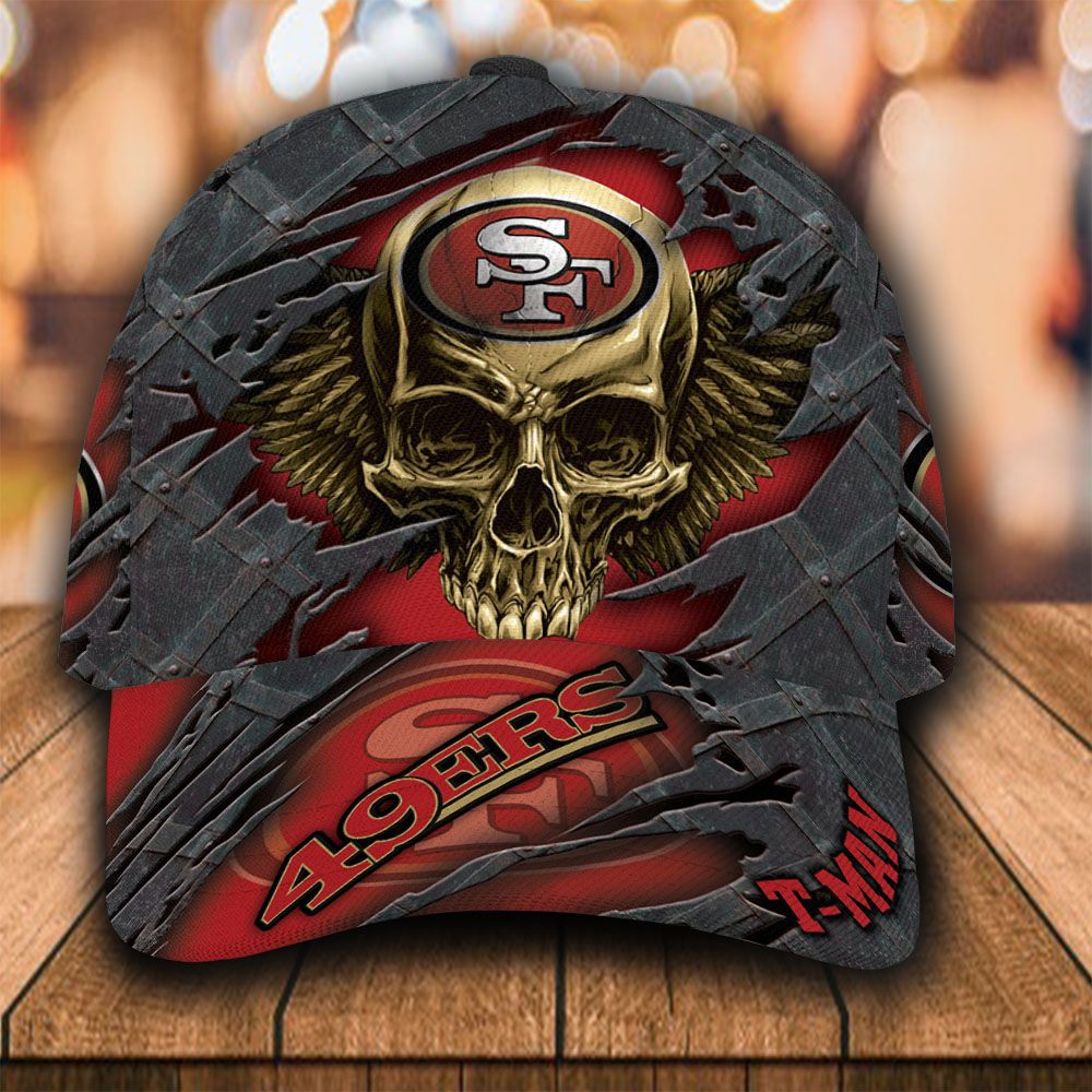 Adeenyc San Francisco 49ers NFL Personalized Hats Baseball Caps Classic Caps for men, women
