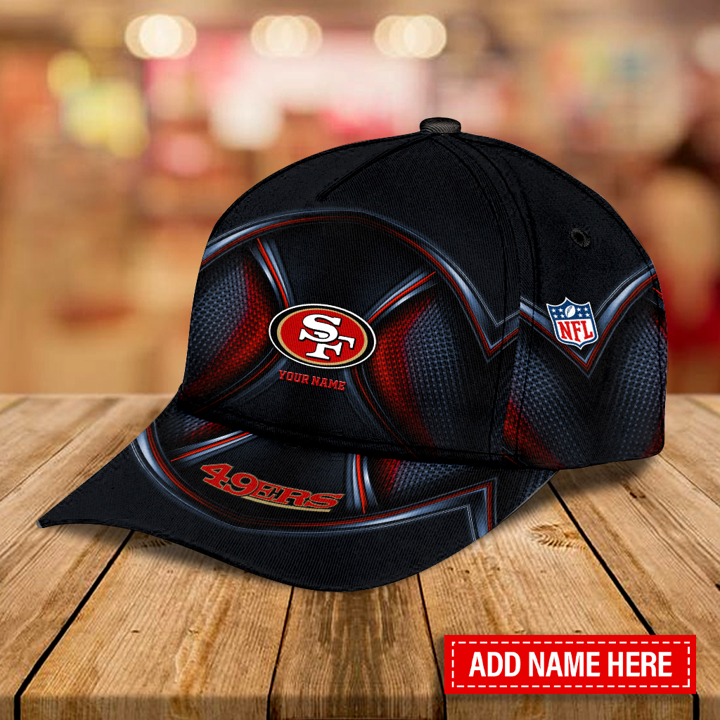 Adeenyc San Francisco 49ers NFL Personalized Hats Baseball Caps Classic Caps for men, women