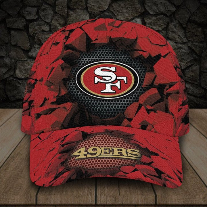 Adeenyc San Francisco 49ers NFL Personalized Hats Baseball Caps Classic Caps for men, women