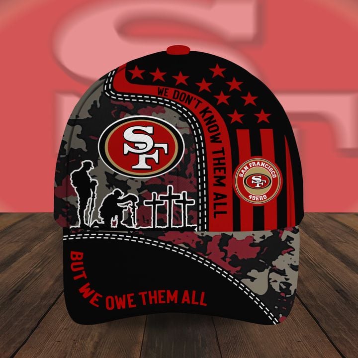 Adeenyc San Francisco 49ers NFL Personalized Hats Baseball Caps Classic Caps for men, women