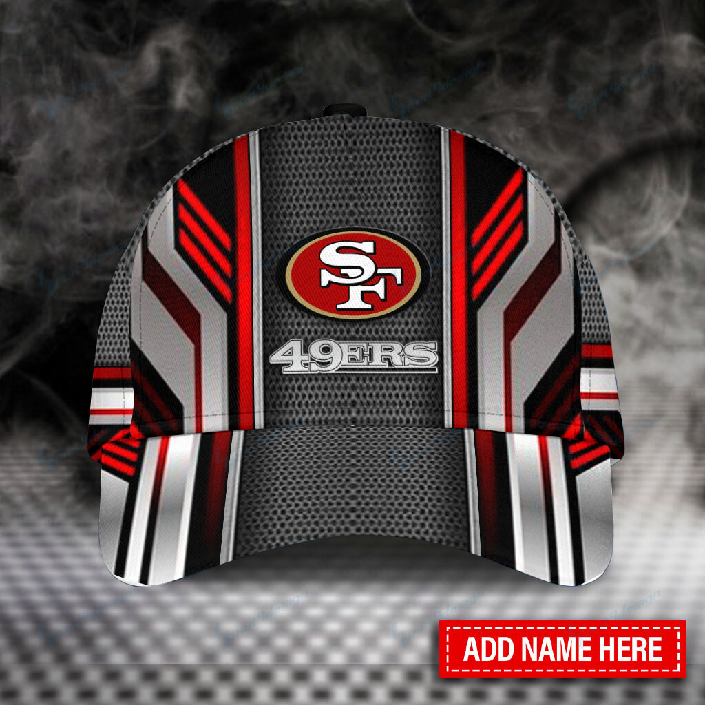 Adeenyc San Francisco 49ers NFL Personalized Hats Baseball Caps Classic Caps for men, women