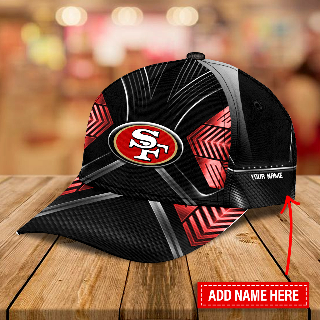 Adeenyc San Francisco 49ers NFL Personalized Hats Baseball Caps Classic Caps for men, women