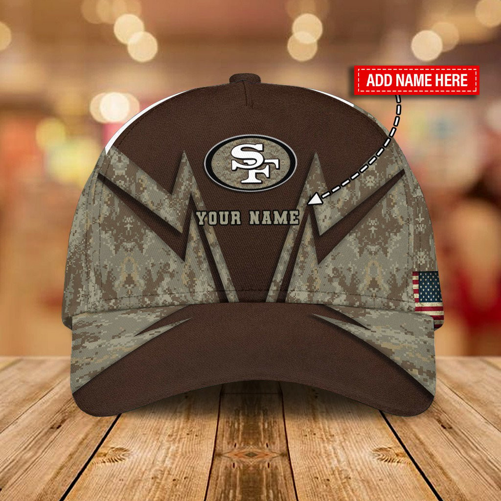 Adeenyc San Francisco 49ers NFL Personalized Hats Baseball Caps Classic Caps for men, women