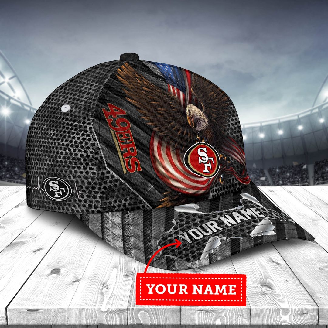 Adeenyc San Francisco 49ers NFL Personalized Hats Baseball Caps Classic Caps for men, women