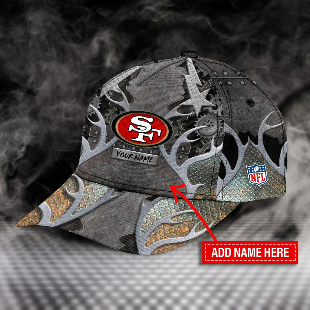 Adeenyc San Francisco 49ers NFL Personalized Hats Baseball Caps Classic Caps for men, women