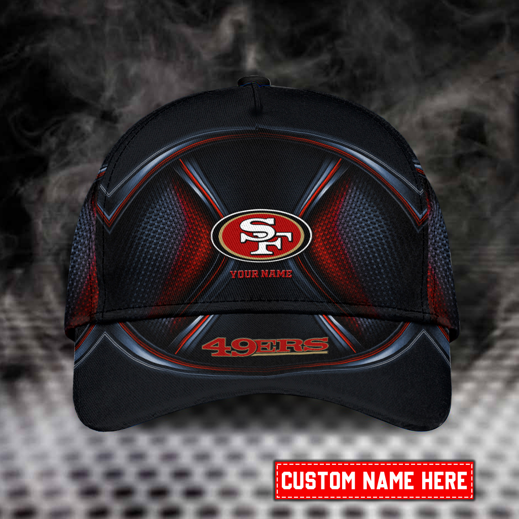 Adeenyc San Francisco 49ers NFL Personalized Hats Baseball Caps Classic Caps for men, women