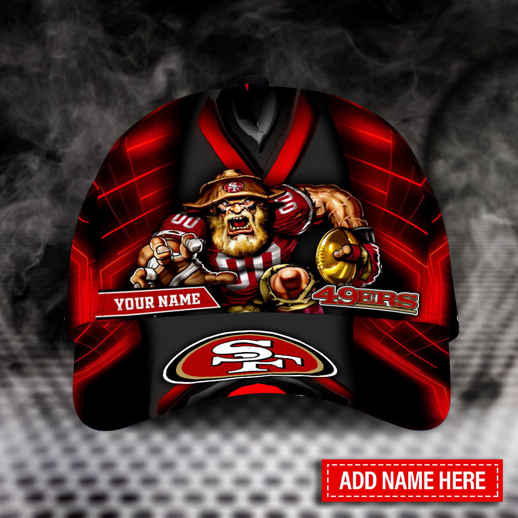 Adeenyc San Francisco 49ers NFL Personalized Hats Baseball Caps Classic Caps for men, women