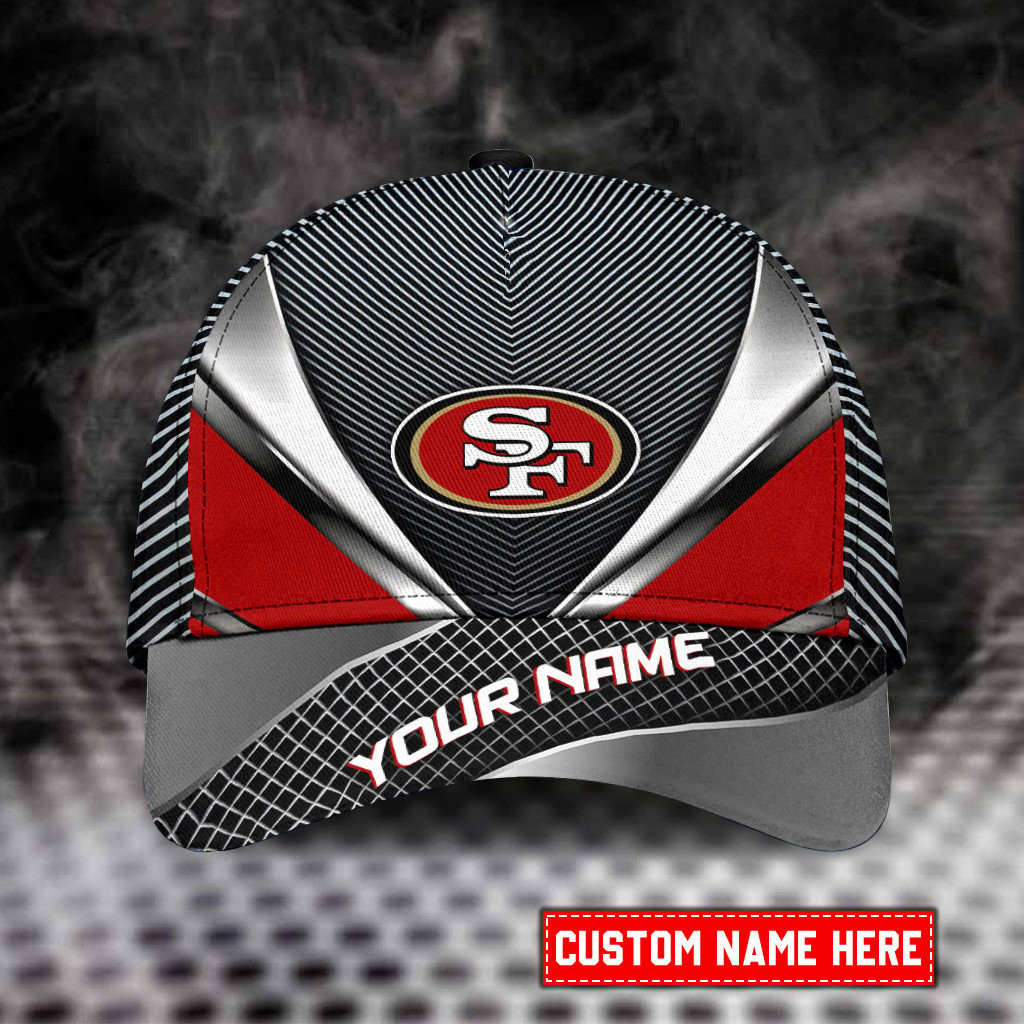 Adeenyc San Francisco 49ers NFL Personalized Hats Baseball Caps Classic Caps for men, women