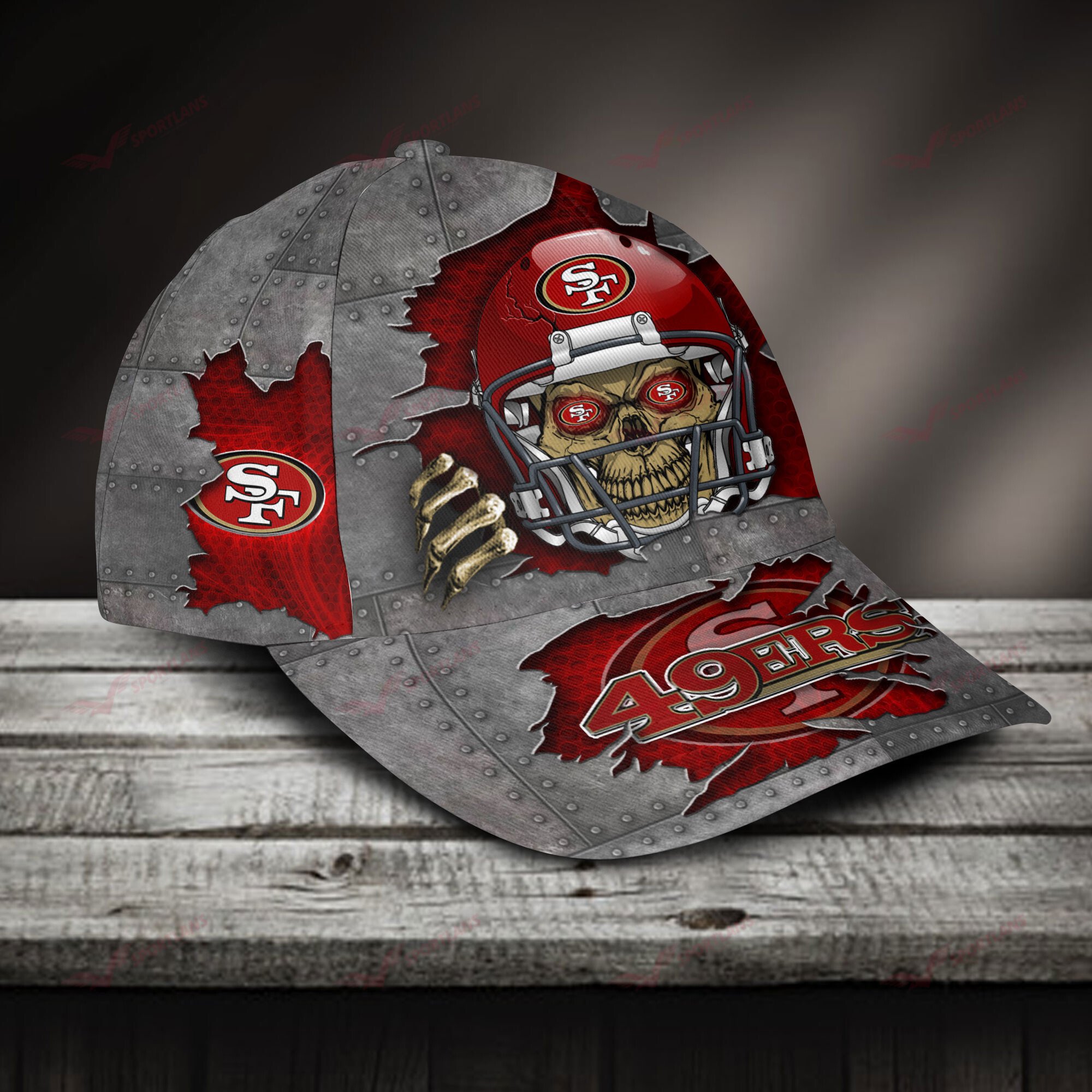 Adeenyc San Francisco 49ers NFL Personalized Hats Baseball Caps Classic Caps for men, women